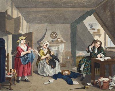 De Verontruste Dichter, illustratie uit 