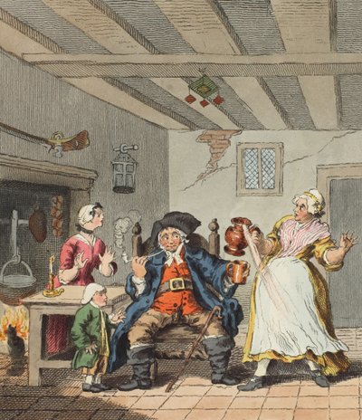 De terugkeer van de boer, illustratie uit 