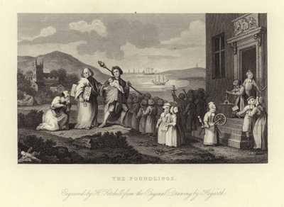 De Vondelingen door William Hogarth