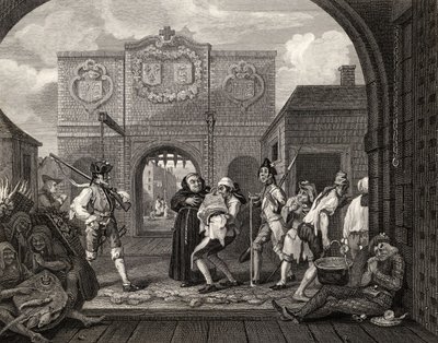 De Poort van Calais, of O Het Gebraden Rundvlees van Oud Engeland, uit 