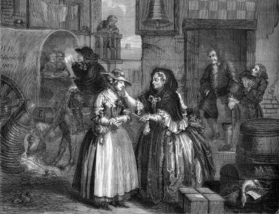 Het hoerenleven door William Hogarth door William Hogarth