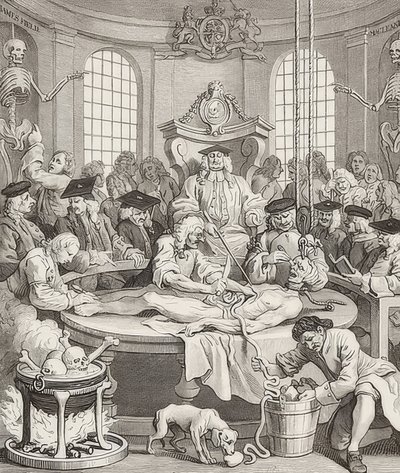 De beloning van wreedheid. Uit: De vier stadia van wreedheid door William Hogarth