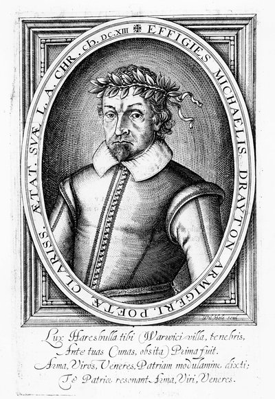 Michael Drayton door William Hole