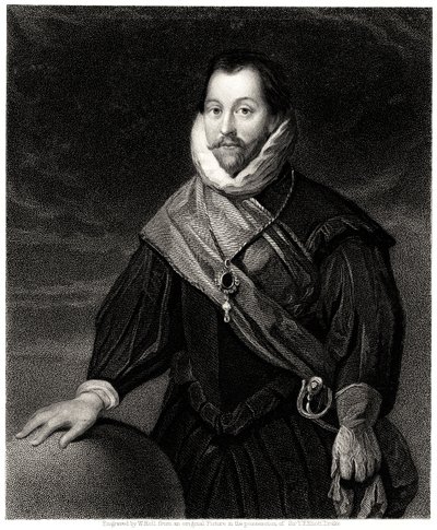 Drake, 19e eeuw door William Holl