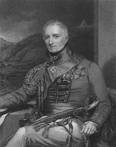 Luitenant-generaal Sir Rufane Shawe Donkin, K.C.B. & G.C.H., 1841 door William Holl I