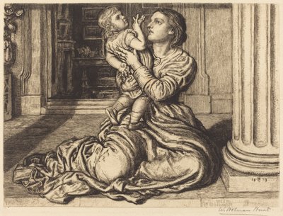 Het afscheid van de vader door William Holman Hunt
