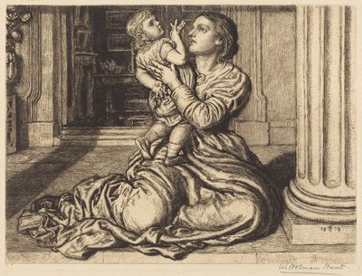 Het afscheid van de vader door William Holman Hunt