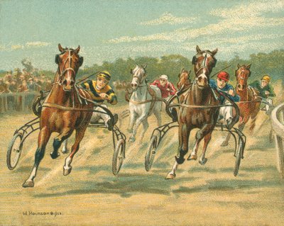 Historische en Moderne Races, Draf- en Paceraces door William Hounsom Byles
