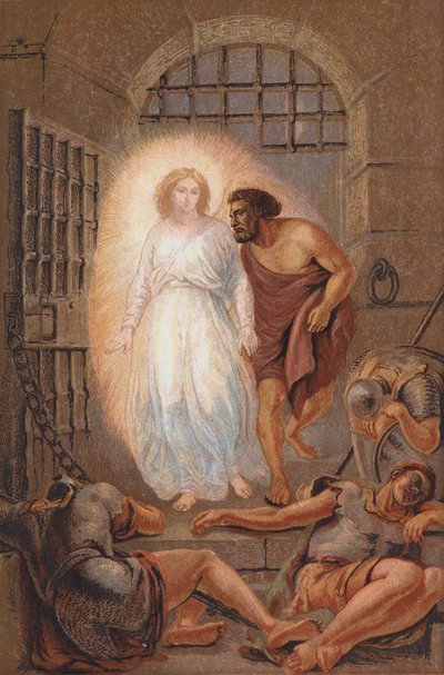 De bevrijding van St. Peter door William II Hilton