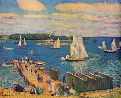 Mahone Bay, 1911 door William James Glackens