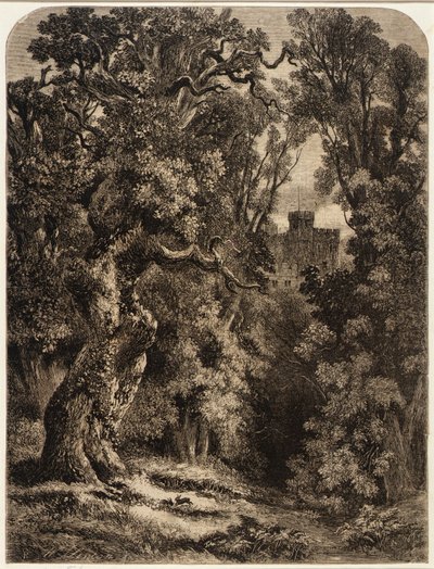 Landschap door William James Linton