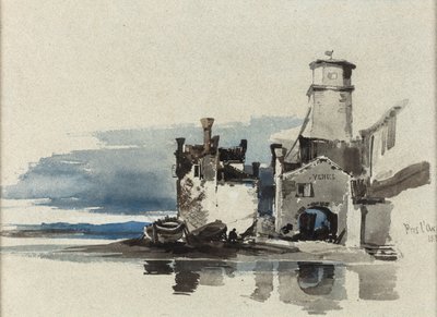 Venetië, Bij het Arsenaal door William James Muller