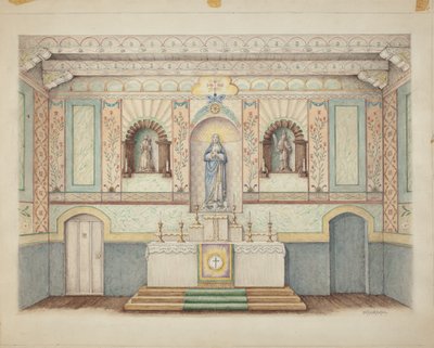 La Purisima Missie - Gerestaureerd in 1941 door William Kieckhofel