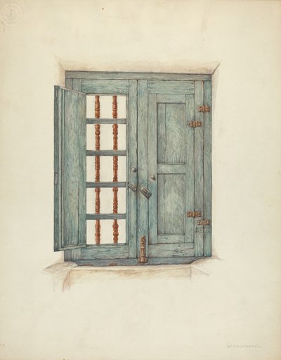 Raamluiken en details door William Kieckhofel
