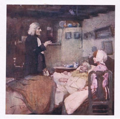 Maar in zijn plicht, prompt bij elke oproep, keek hij toe en huilde, bad en voelde voor iedereen door William Lee Hankey