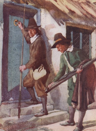 Illustratie voor The Compleat Angler door Izaak Walton door William Lee Hankey