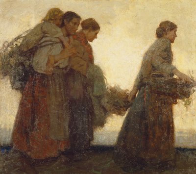 Op de dijken, ca. 1910 door William Lee Hankey