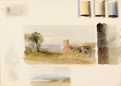 Lessen in Landschapsschilderen met Kleurschema Aangegeven door William Leighton Leitch