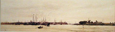 Dordrecht door William Lionel Wyllie