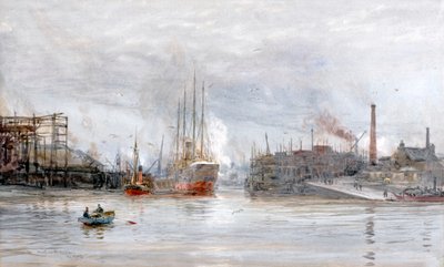Monding van de Kelvin door William Lionel Wyllie