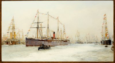 Het Diamanten Jubileum Review van 1897 door William Lionel Wyllie