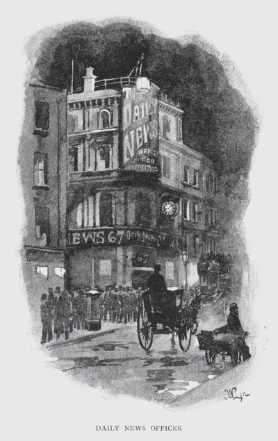 Daily News Kantoren door William Luker