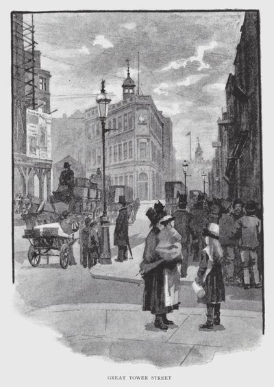Great Tower Street door William Luker