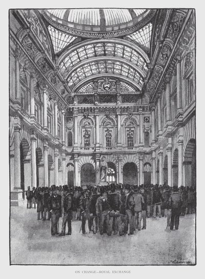 Op de Beurs, Royal Exchange door William Luker
