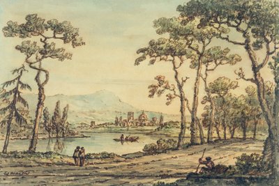 Een Uitzicht op Florence door William Marlow