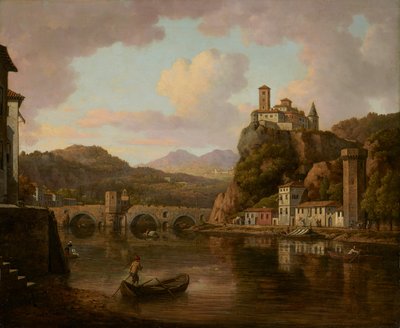 Kasteel aan de Rhône, Frankrijk door William Marlow