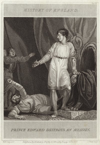 Prins Edward vernietigt een moordenaar door William Marshall Craig