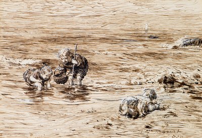 Zee-egels door William McTaggart