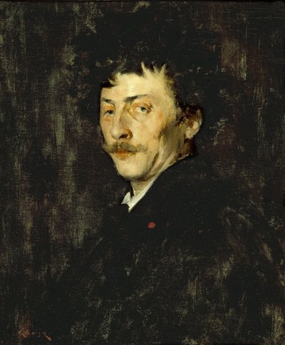 Pablo de Sarasate: Portret van een Violist door William Merritt Chase