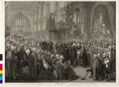De Lord Mayor van Londen Nathaniel Newnham door William Miller