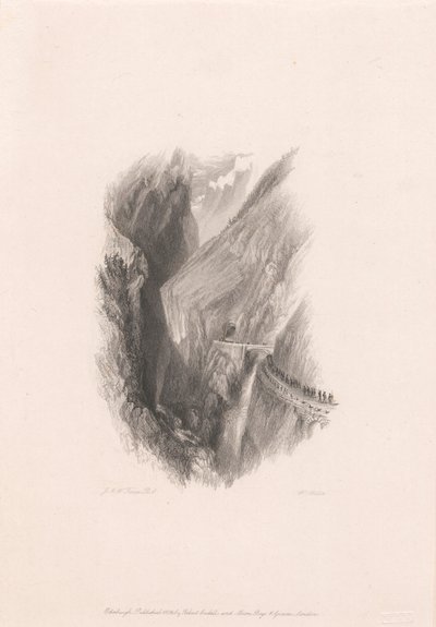 De Simplon door William Miller