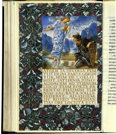 Iris verschijnt voor Turnus, opening van Boek IX van Vergilius