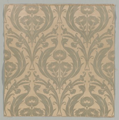 Fragment textiel door William Morris