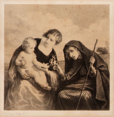 De waarzegster door William Morris Hunt