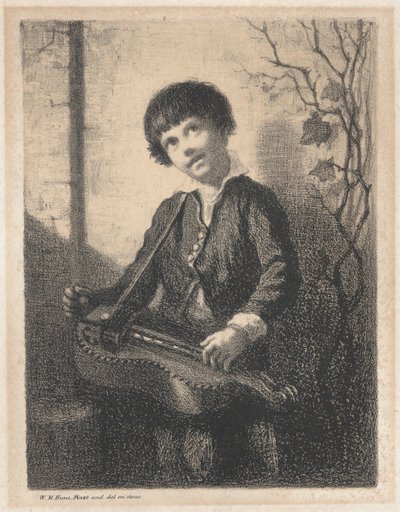 De Draaierjongen door William Morris Hunt