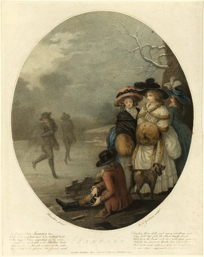 Januari door William Nelson Gardiner