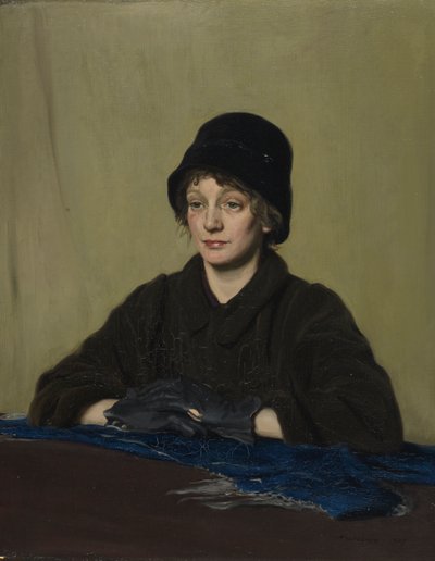 Het Meisje met een Versleten Handschoen door William Nicholson