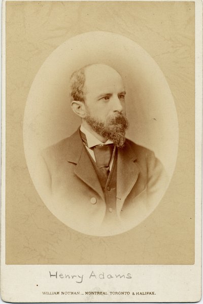 Henry Adams (1838-1918), Amerikaanse historicus door William Notman