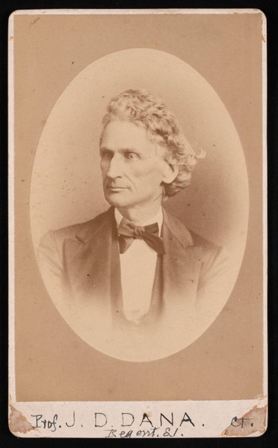 Portret van James Dwight Dana 1813-1895, voor 1891 door William Notman