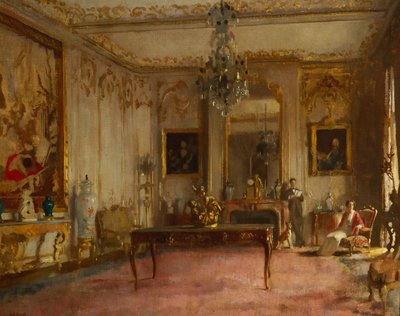 Park Lane interieur door William Orpen