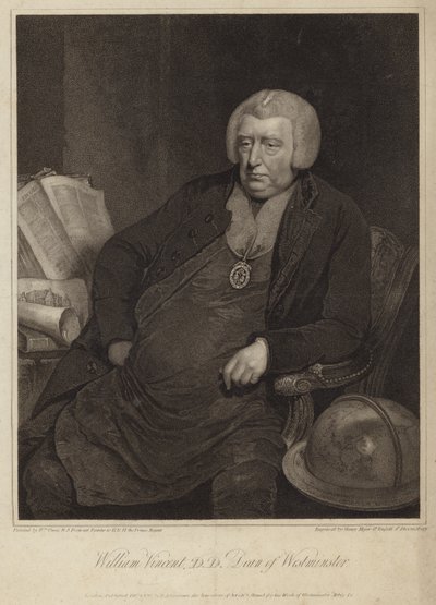 Portret van William Vincent door William Owen