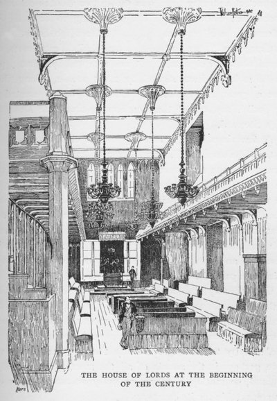 Het Hogerhuis aan het Begin van de Eeuw, ca. 1897 door William Patten