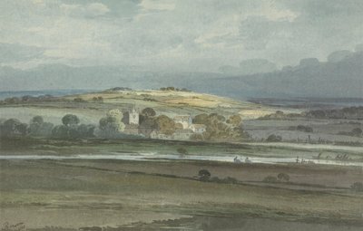 Vanaf Boxley Hill bij Maidstone door William Pearson