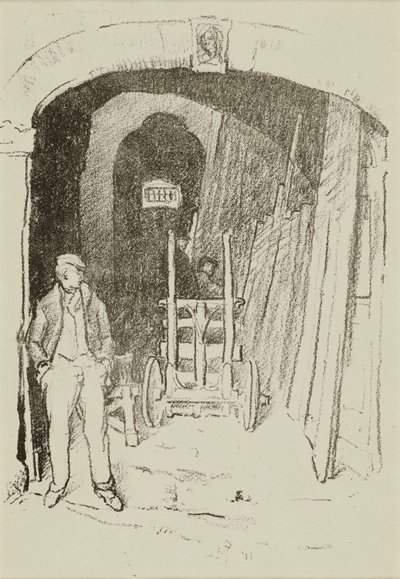 De Houtzager door William Penhallow Henderson