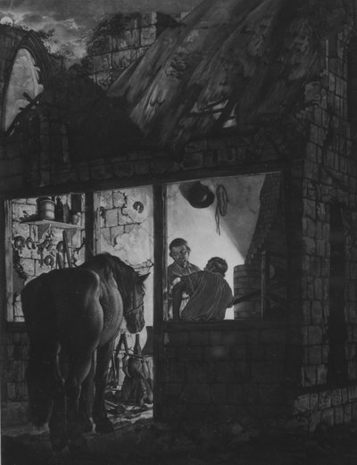 De smidse, 1 december 1771 door William Pether