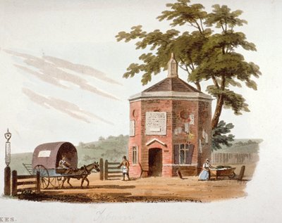 Tyburn Tolweg, Londen door William Pickett